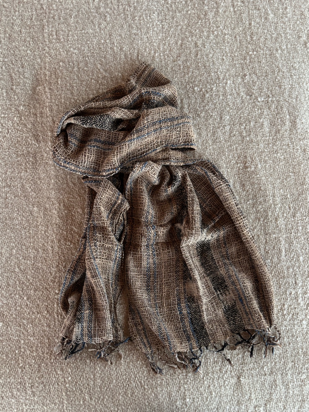 Vintage Handwoven Scarf